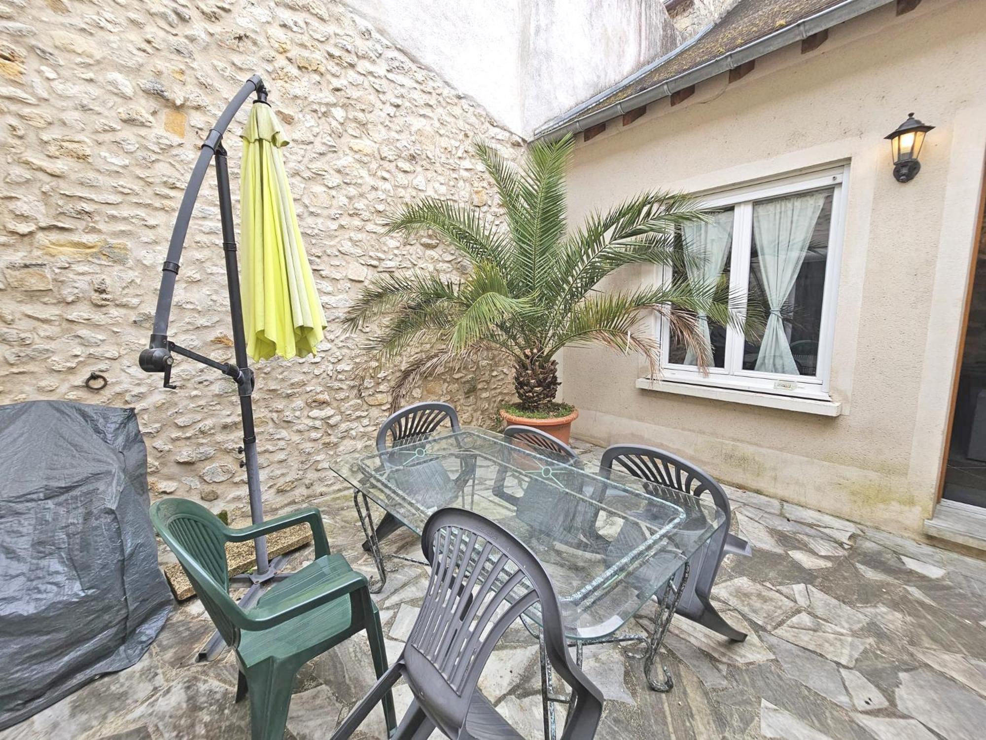 Triplex Sisley - Maison Atypique Avec Cour Exterieure Moret-sur-Loing Esterno foto